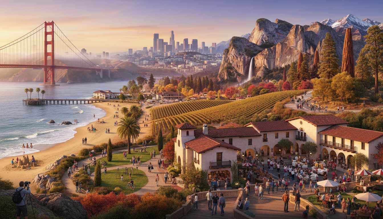 places to visit in california during thanksgiving