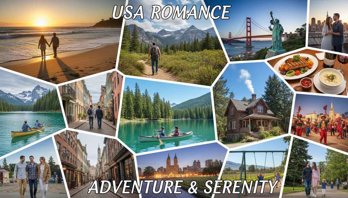 romantic places to visit in the us