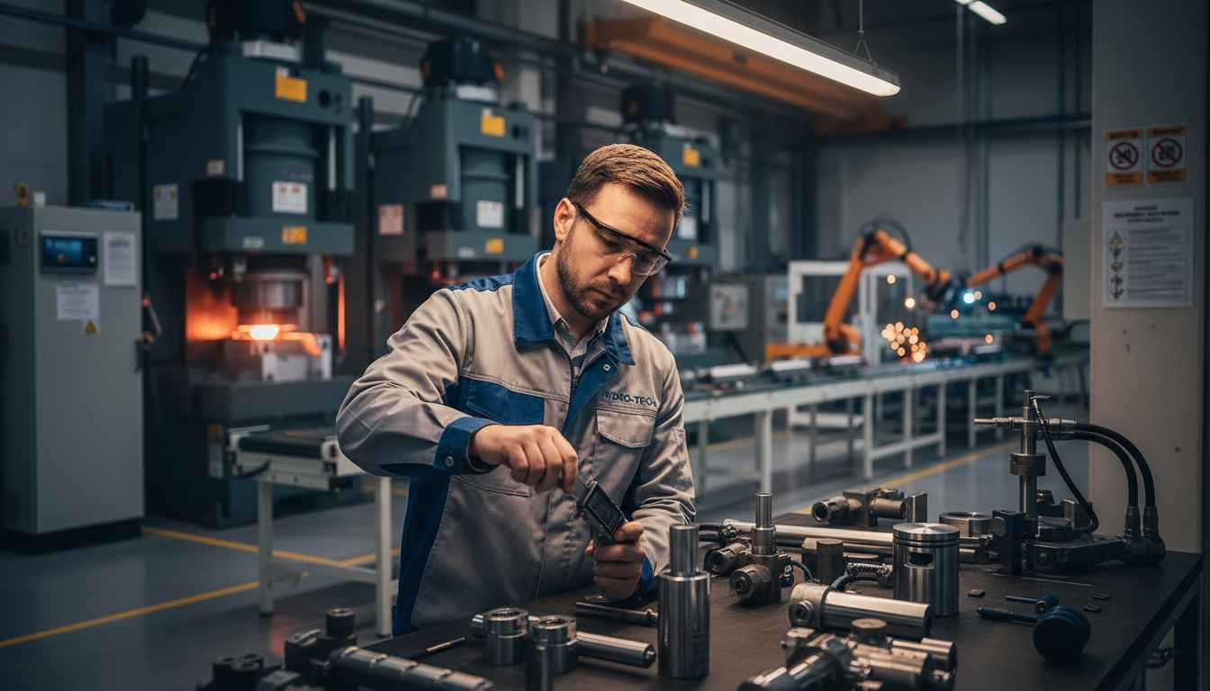 hydraulic equipment manufacturing compliance